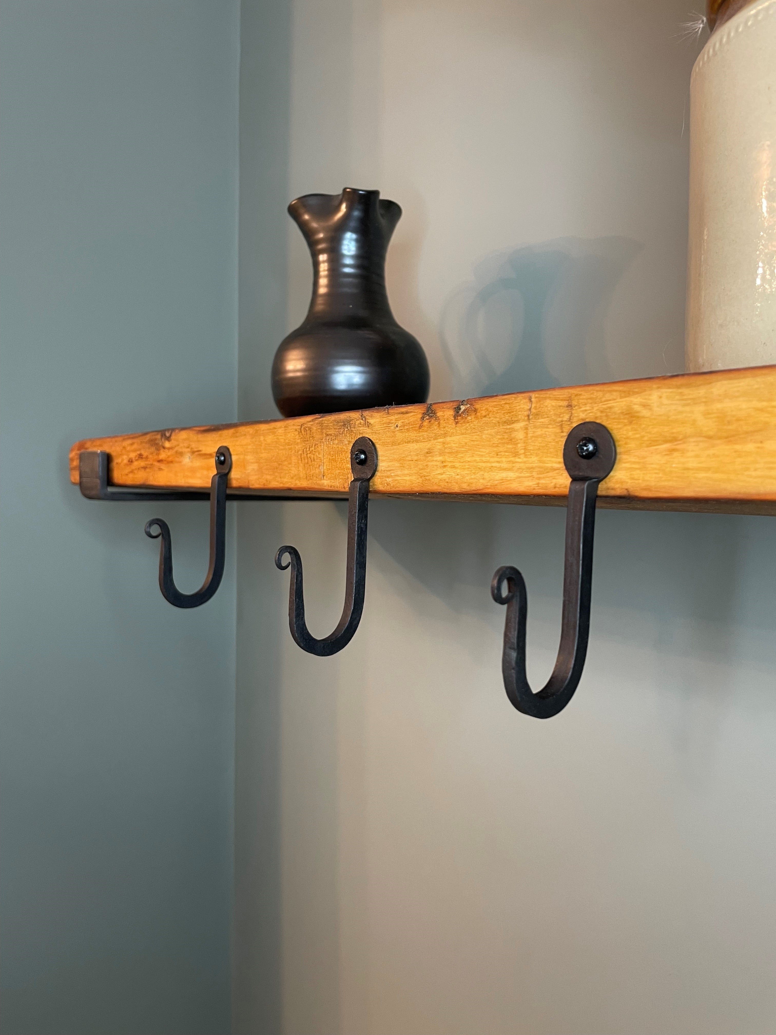 Hand Forged Blacksmith J-Hook
