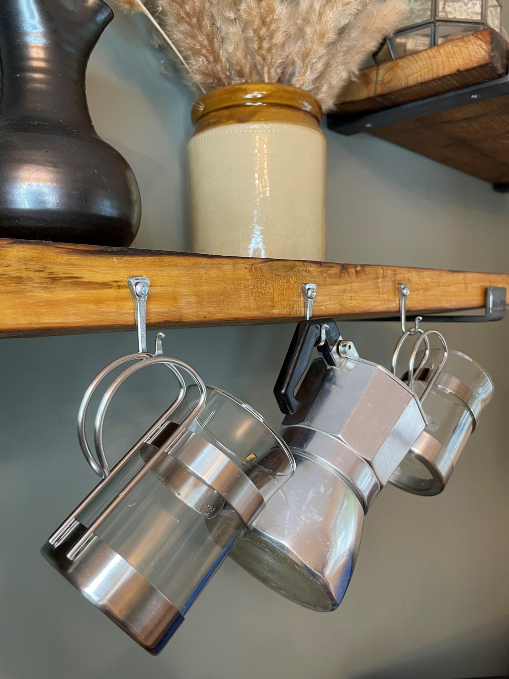 Small Silver Horseshoe Nail Hook