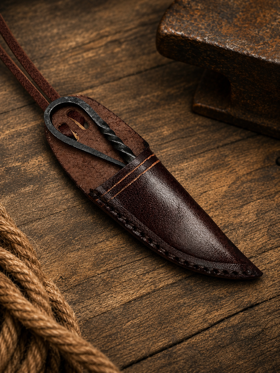 Foraging, Carving, Cheese Knife with Sheath