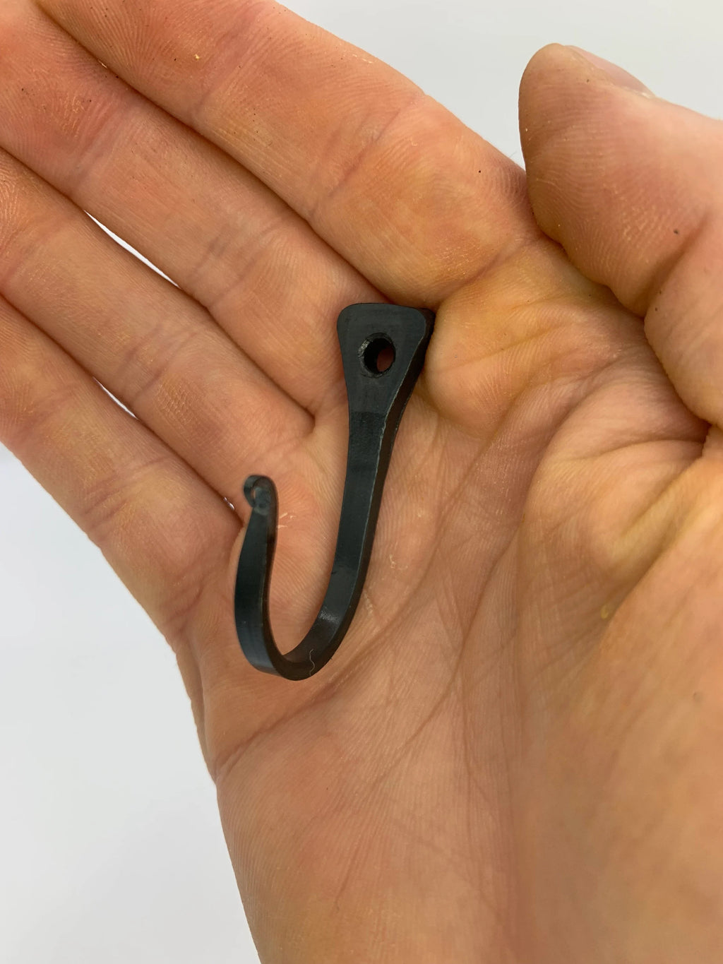 Large Black Horseshoe Nail Hook