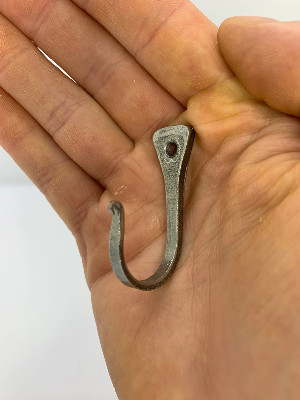 Large Silver Horseshoe Nail Hook