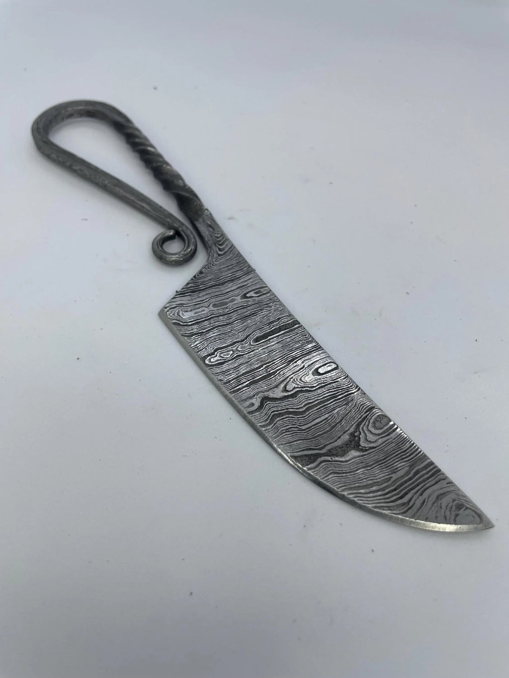 Ladder Damascus Blacksmith Knife