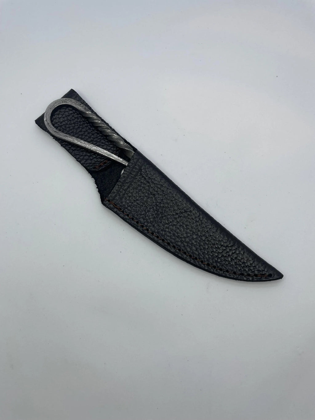 Ladder Damascus Blacksmith Knife