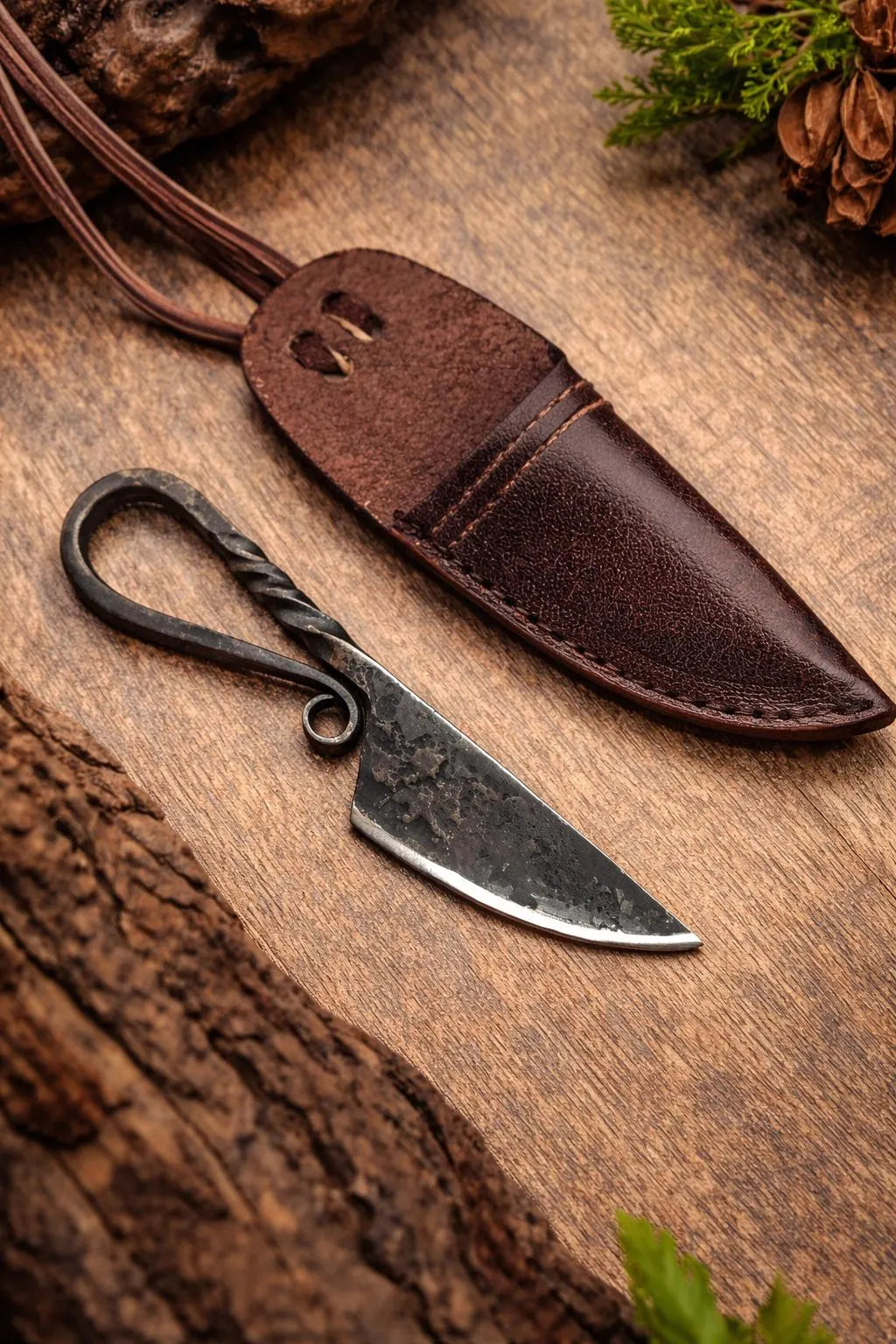 Foraging, Carving, Cheese Knife with Sheath