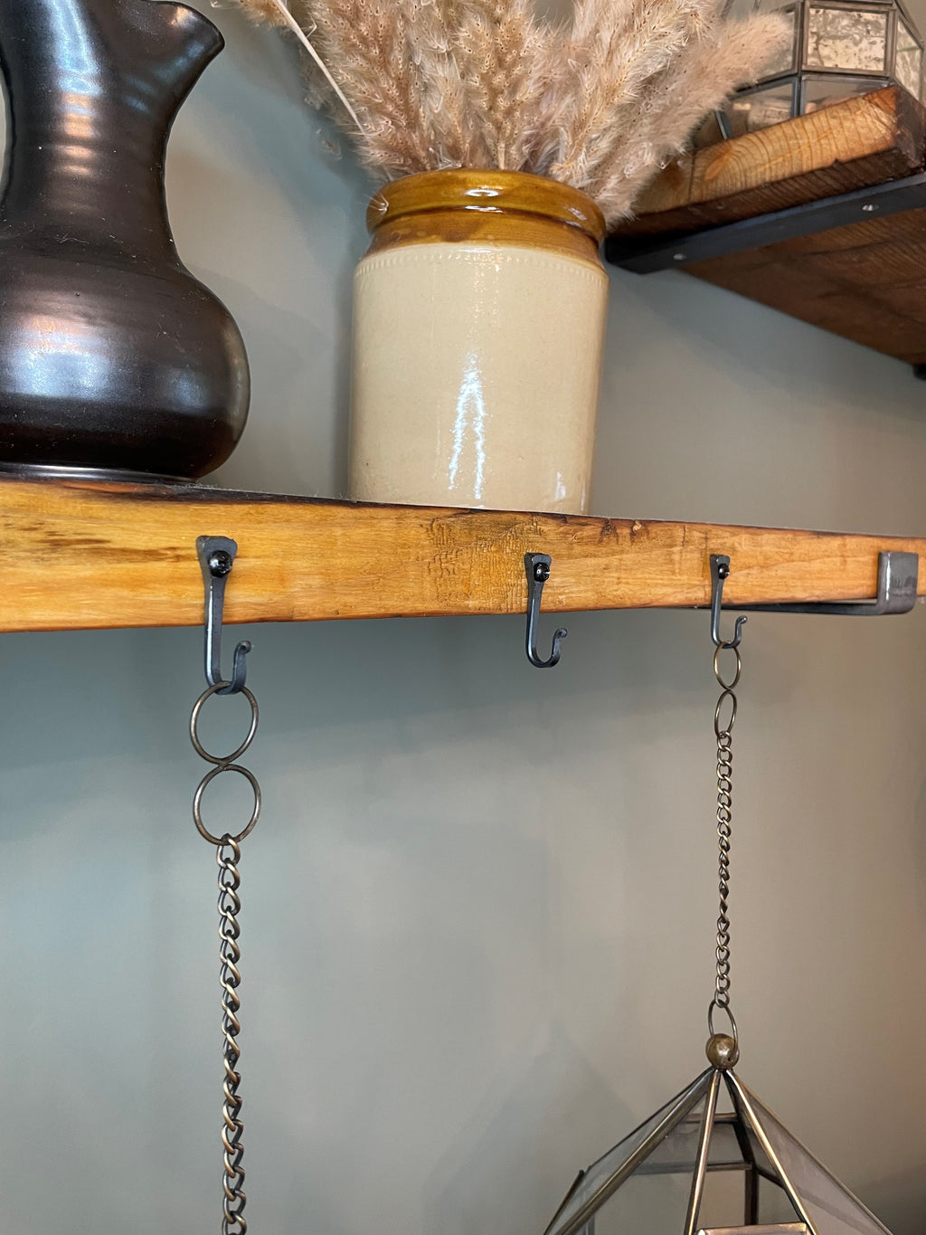 Small Black Horseshoe Nail Hook